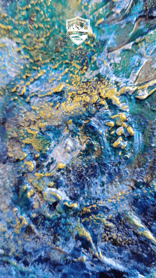 Осколок Атлантиды - рельефная картина, автор Ирина Бабина