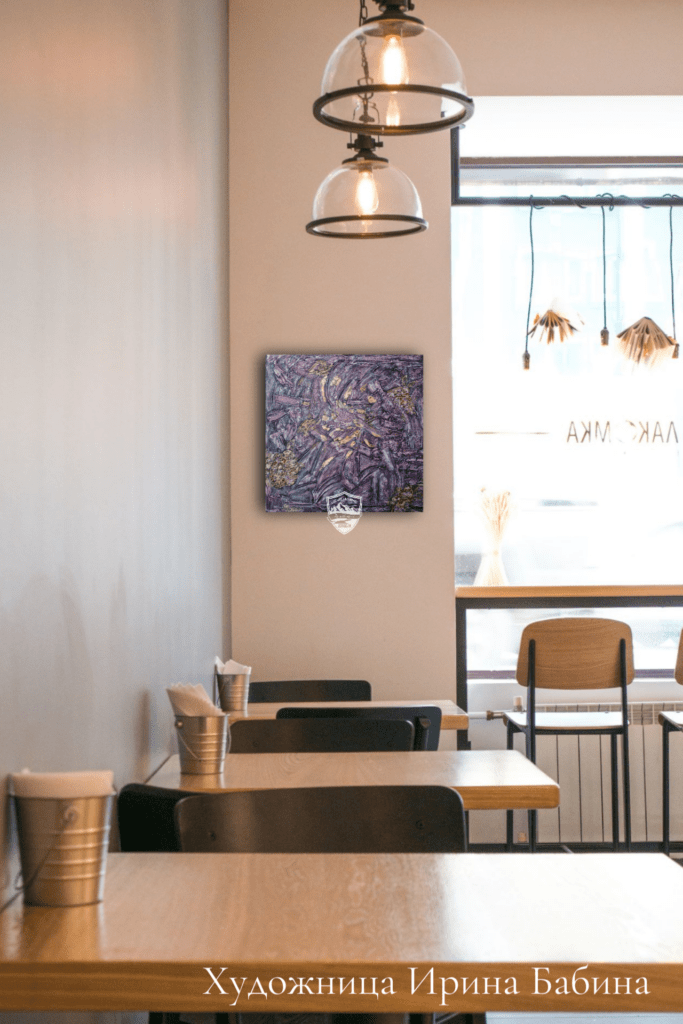 Необычные картины для кафе – блог художницы Ирины Бабиной